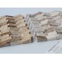 Patlatma Doğal Taş Duvar Kaplama Traverten  23x48mm -DT1141